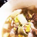 わあえ's cooksnap of when they made うどんスープで♪白菜と豚バラのかんたん煮.