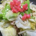 ミスチルLOVE's cooksnap of when they made ツナ缶キャベツもやし炒め.