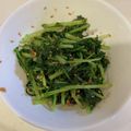 クックQU926N☆'s cooksnap of when they made レンチン◎水菜のおかか和え◎おひたし.