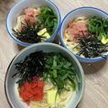 むくのき村's cooksnap of when they made 簡単明太子釜玉バターうどん.