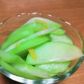 psychocandy's cooksnap of when they made 簡単‼ハヤトウリの甘酢漬け.