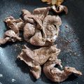 あおたいそう's cooksnap of when they made 厚切り！俺流の豚ハツのペッパーステーキ風.