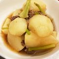 noz006's cooksnap of when they made かぶの肉そぼろあんかけ.