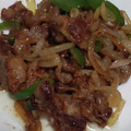 ヨシヨッシー's cooksnap of when they made 牛肉と玉ねぎとピーマンのオイスター炒め.
