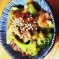 りんちゃんママ⭐'s cooksnap of when they made さば缶で✿ブロッコリーのさば味噌餡かけ.