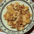 milsalud's cooksnap of when they made 米粉でヘルシー★揚げない鶏のから揚げ.