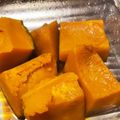 睦☆みぃ's cooksnap of when they made あと一品☆レンジで簡単　かぼちゃの煮物.
