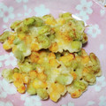 ＊れいぴん＊'s cooksnap of when they made コーンと枝豆のかき揚げ ♡(❊´︶`❊).