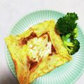 ★こじこじ★'s cooksnap of when they made タコパの残り物でキムチーズガレット風♪.