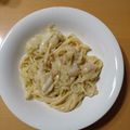 もりのりころ's cooksnap of when they made フライパンひとつ簡単パスタ カルボナーラ.