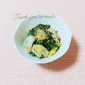 まあまま☆0403's cooksnap of when they made 簡単❀白菜とほうれん草の胡麻和え.