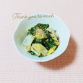 まあまま☆0403's cooksnap of when they made 簡単❀白菜とほうれん草の胡麻和え.