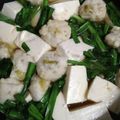 名月。's cooksnap of when they made むね肉やわらかしっとり味噌鶏鍋白菜豆腐.