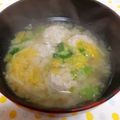 みれいく's cooksnap of when they made 朝食に！つみれと玉ねぎのお味噌汁.