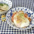 みかかめ's cooksnap of when they made 1人ランチに♡カルボナーラ風目玉焼き丼♪.