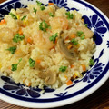 ☆さぶ☆☆'s cooksnap of when they made ＊炊飯器で簡単おいしい！海老ピラフ＊.