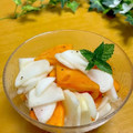 ルパンのかあさん☆彡's cooksnap of when they made 簡単★柿とかぶのサラダ.