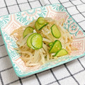 ゆづキッチン's cooksnap of when they made モヤシときゅうりのきゃべつのうまタレ炒め.