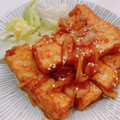 mirising's cooksnap of when they made 簡単節約☆厚揚げの生姜焼き。.