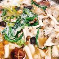 Emihann's cooksnap of when they made きのこ鍋.