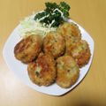 よちりん's cooksnap of when they made もっちり里芋コロッケ.