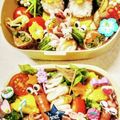 ☆ミルミル's cooksnap of when they made キャラ弁☆ペンギンおにぎり.