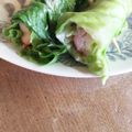 たまの家's cooksnap of when they made ◆お弁当の隙間に…レタスのカニカマ巻き◆.