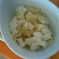 ｺｱﾗ's cooksnap of when they made ☆離乳食☆おとうふとりんごmix!!.