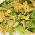 ねこのガストン's cooksnap of when they made 卵とキャベツの炒め.