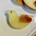 yu🐓's cooksnap of when they made りんご型抜き＊鳥さん.