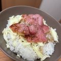 温泉好きなカピバラ's cooksnap of when they made チーズベーコンご飯☆おひとりさまズボラ飯.