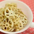 マルんちの丸顔's cooksnap of when they made 塩麹で作る☆れんこんのきんぴら.
