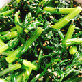 Emihann's cooksnap of when they made 冬の旬菜を使ったきくなのナムルのレシピ★.
