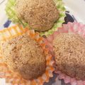 dawnちゃん's cooksnap of when they made レンジでオートミール餅おはぎ.