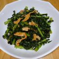 クックJOEさん's cooksnap of when they made 大根葉と油揚げの炒め煮.