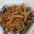 トキゴン's cooksnap of when they made 簡単柔らかきんぴらごぼう.