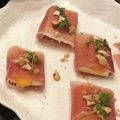 ちび一休's cooksnap of when they made 簡単オシャレ一品★柿とチーズの生ハム包み.
