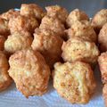 ✩RoHa✩'s cooksnap of when they made ﾁｷﾝﾅｹﾞｯﾄ風♡鶏挽き肉ふわふわ揚げ.