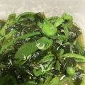 幸太＆小春ママ's cooksnap of when they made ピーマンとワカメの炒め物.
