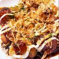 まゆー♪'s cooksnap of when they made 業務スーパーのお好み焼き粉deたこ焼き☆.