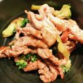 yukksmi's cooksnap of when they made ＊豚肉とブロッコリーのオイスター炒め＊.