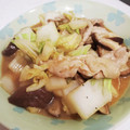 ねこのおかあさん☆'s cooksnap of when they made 白菜と豚薄切り肉キノコのとろ～り味噌旨煮.