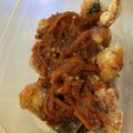 こた66's cooksnap of when they made 揚げサバの甘辛～>゜))))彡.