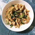 あむらぶ's cooksnap of when they made お財布おたすけ！鶏むね肉で青椒肉絲風♪.
