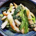 ⭐とっくん⭐'s cooksnap of when they made 小松菜とちくわの酢味噌和え.