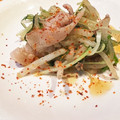 ゆなっちママ's cooksnap of when they made 豚コマと水菜ともやしのニンニク醤油炒め.