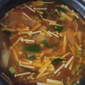 tamago大好き's cooksnap of when they made きのこたっぷりチゲ風スープ　ごま風味.