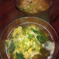 松潤LOVE♥️♥️'s cooksnap of when they made ✿簡単10分 三つ葉のかき玉汁✿.