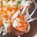 あたむ❤189's cooksnap of when they made もやしキムチのチーズ焼き.