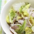 ゆきらっくま's cooksnap of when they made ☆白菜と豚バラ蒸しポン酢がけ.